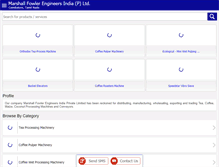 Tablet Screenshot of dryermanufacturer.com